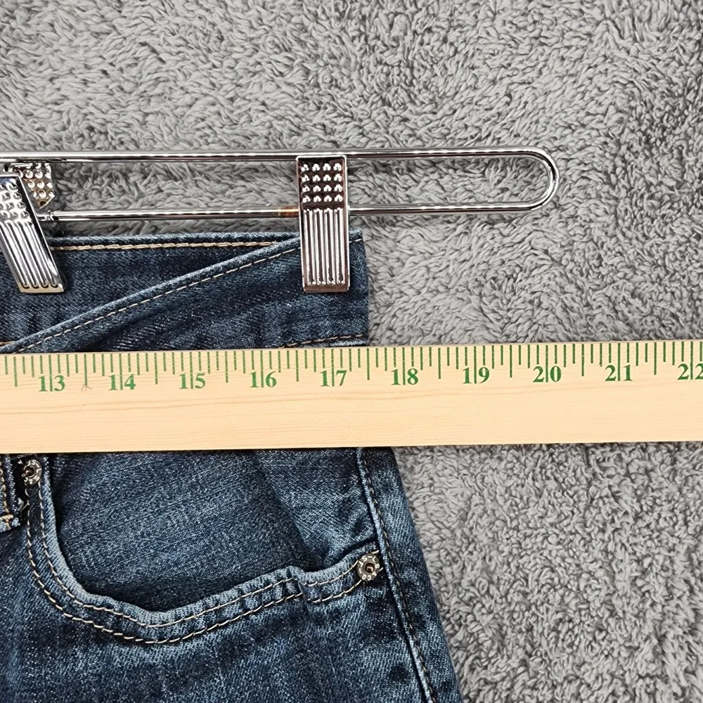 Levis 550 Jeans Mens 34x32 Blue Medium Wash Relaxed Tapered Red Tab Zipper Fly